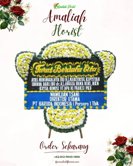 Papan Bunga Duka Losari Lor